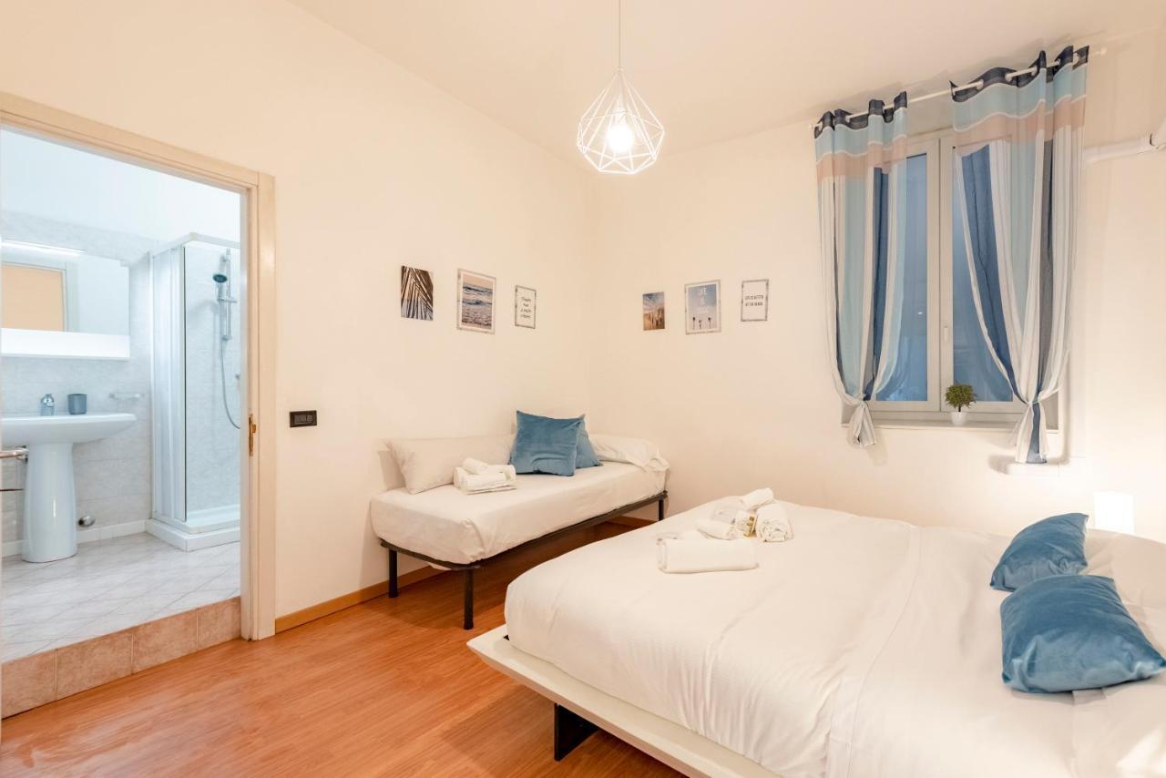 Mazzini 12, Elegant Central Apartment With Free Private Garage 800 M, Air Conditioning, Wi-Fi, Just 100 M From The Public Beach Rapallo Exterior photo
